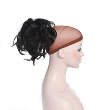 Onedor® 12 Inch Messy Ponytail Hair Extension Synthetic Hair-Piece with Jaw claw