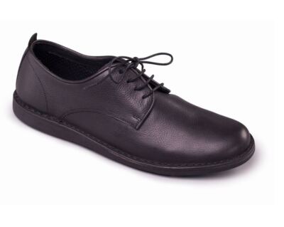 Padders Herren formelle weite Passform (G) Leder Schnürschuhe in Schwarz in Größe 7 & 8