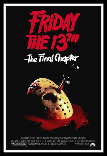 Friday The 13th - The Final Chapter Movie Poster Print & Unframed Canvas Prints
