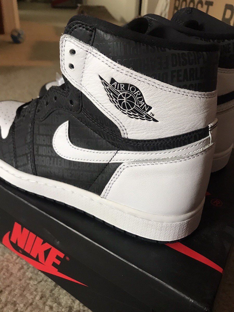 AIR JORDAN 1 RETRO HIGH OG DEREK JETER RE2PECT Mens Size 8.5 AIR JORDAN 1 RETRO HIGH OG DEREK JETER RE2PECT Mens Size 8.5