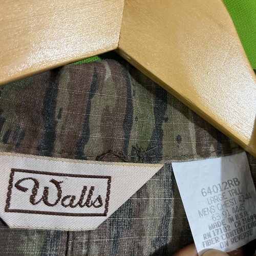 Large Tall 70s/80s Walls Real Tree Camo Coveralls - Picture 4 of 4