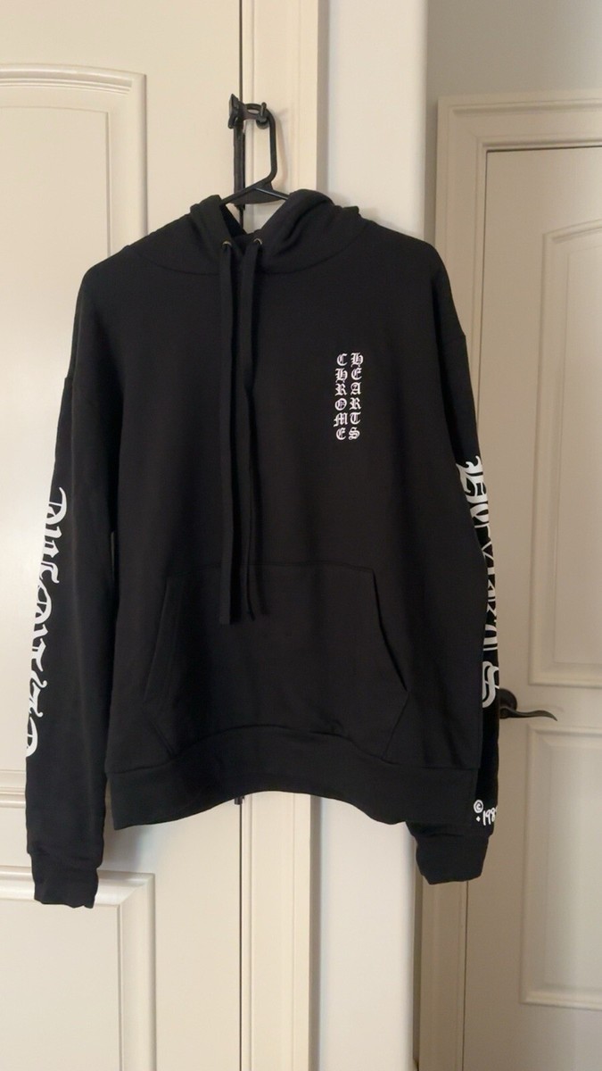 在庫少◆送料込♪【CHROME HEARTS】1988 Zip-Up パーカー Black Chrome Hearts 1988 Website Exclusive Black Pullover Hoodie
