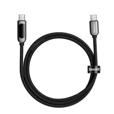 Type-C Charger USB C Cable PD 100W Fast Charging Cord LED Display iPhone 15 14 X