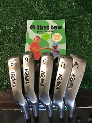 Honma Twin Marks AP-301 MRS Iron Set 5-6-9-11-SW Ladies Graphite Shafts