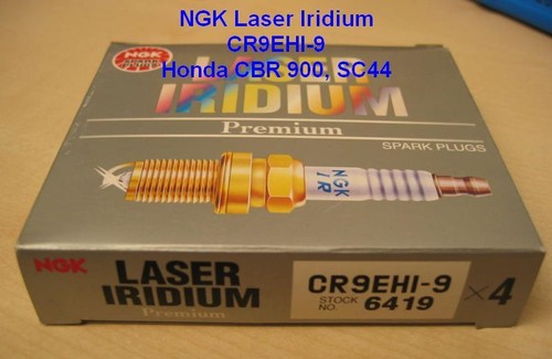 4x NGK Zuendkerze Iridium CR9EHI-9 6419 Honda 900 CBR900RR Y Fireblade 929cc