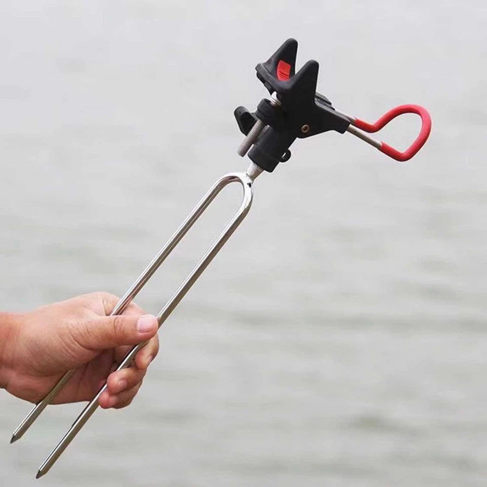 Fishing Rod Holders,360 Degree Adjustable Fishing Pole Stand Equipment for Bank, - Image 3 of 4