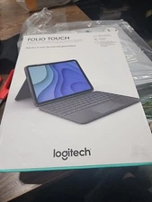 Logitech Folio Touch Keyboard Case  Trackpad Smart Connector ipad, 1st 2nd gen