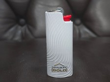 Original Marlboro Gold Feuerzeugh&uuml;lle f&uuml;r BIC Mini Feuerzeug Wei&szlig; Sammler