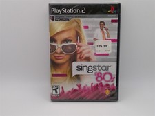SingStar '80s (PlayStation 2, 2007) New Factory Sealed - Free Ship