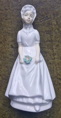 Vintage Porcelain Spanish Girl Figurine Porceval Villamarchante Valencia Spain