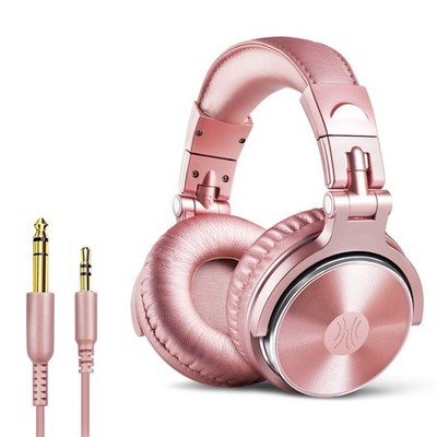OneOdio Pro 10 rose-gold Over Ear Kopfhörer mit Kabel 6.35 & 3.5mm Klinke