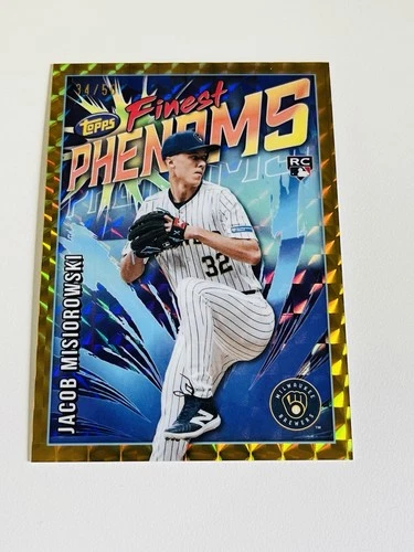 2026 Topps Finest Jacob Misiorowski Gold Geometric (RAW)