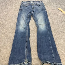 BKE Alec Men's Jeans 28x30 Blue Denim Stretch Bootcut