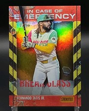 2025 Topps Stadium Club Fernando Tatis Jr ICE-9 Gold 12/50 In Case of Emergency