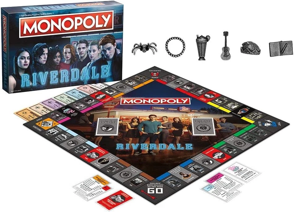 SET NEW IN PLASTIC USAopoly CW TV Show Riverdale Edition MONOPOLY & EX CLUE GAME - Image 4 of 4