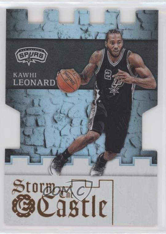 2016-17 Panini Excalibur Storm the Castle Kawhi Leonard #24 h8k