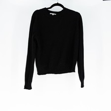 Reformation Jeans Recycled Cashmere Knit Stretch Crew Neck Pullover Sweater S