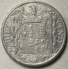 1941 Spain - 5 Centimos - 917 - Aluminum - 1.2g  READ DESCRIPTION  174