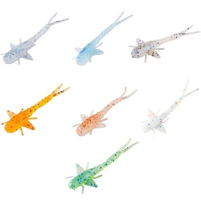 Bobby Garland Itty Bit Mayfly Size 1.25'' Softbait 20 Package