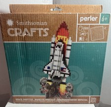 Perler Smithsonian Crafts Fused Beads Kit Space Shuttle 2004 Pcs. New Sealed Box