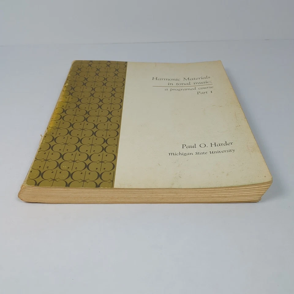 Harmonic Materials in tonal music: a programmed course Part 1 (I) Paul Harder - Image 3 of 4