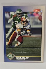 1991 Score - Eric Allen #2