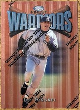 Joe Girardi 1997 Topps Finest Warriors Baseball Card #86 NY Yankees Free Ship