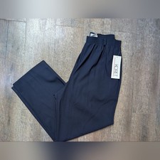 Vintage Women's Navy Blue Trouser Pants By Koret