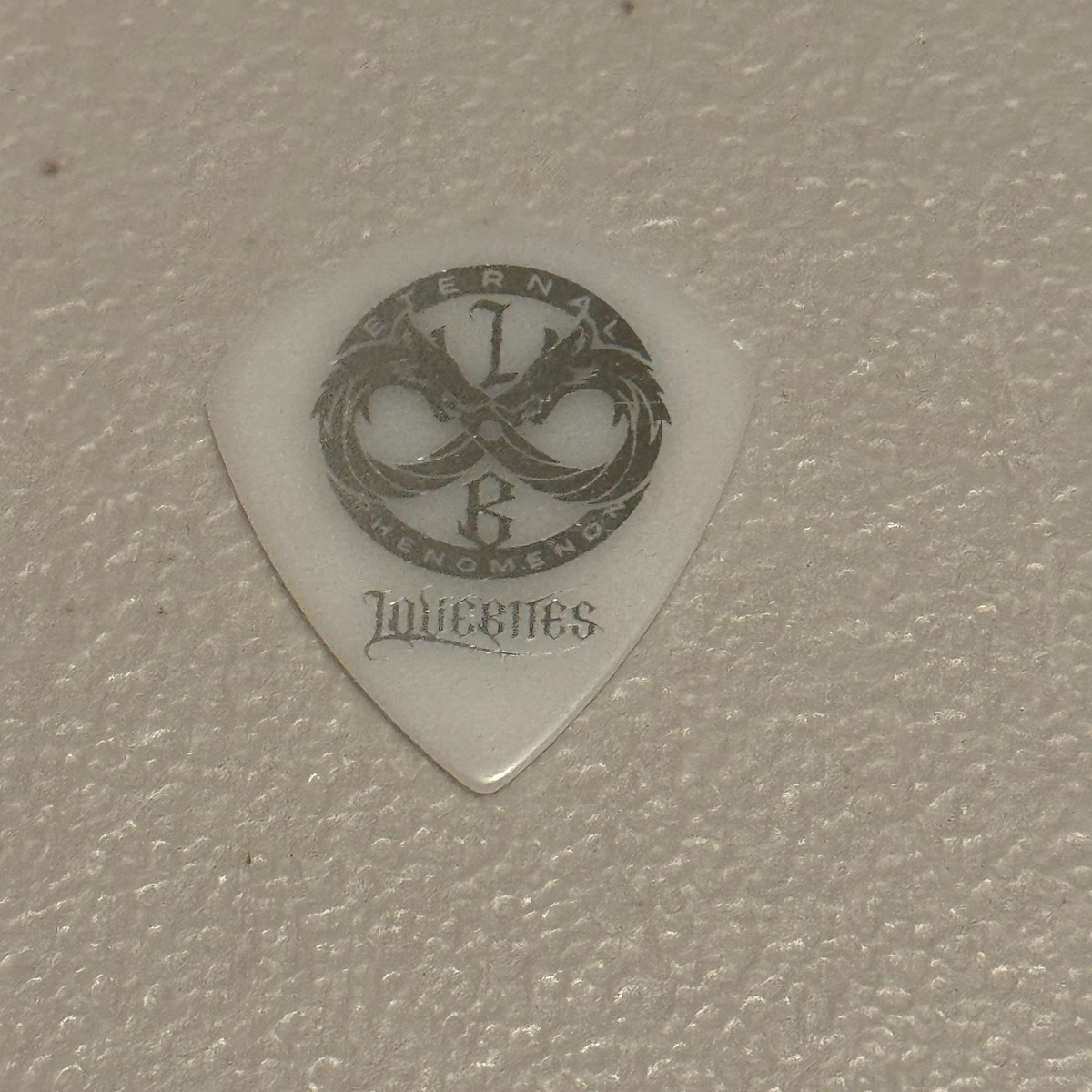 LOVEBITES MIDORI Japanese Band Guitar Pick Japan Concert Tour
