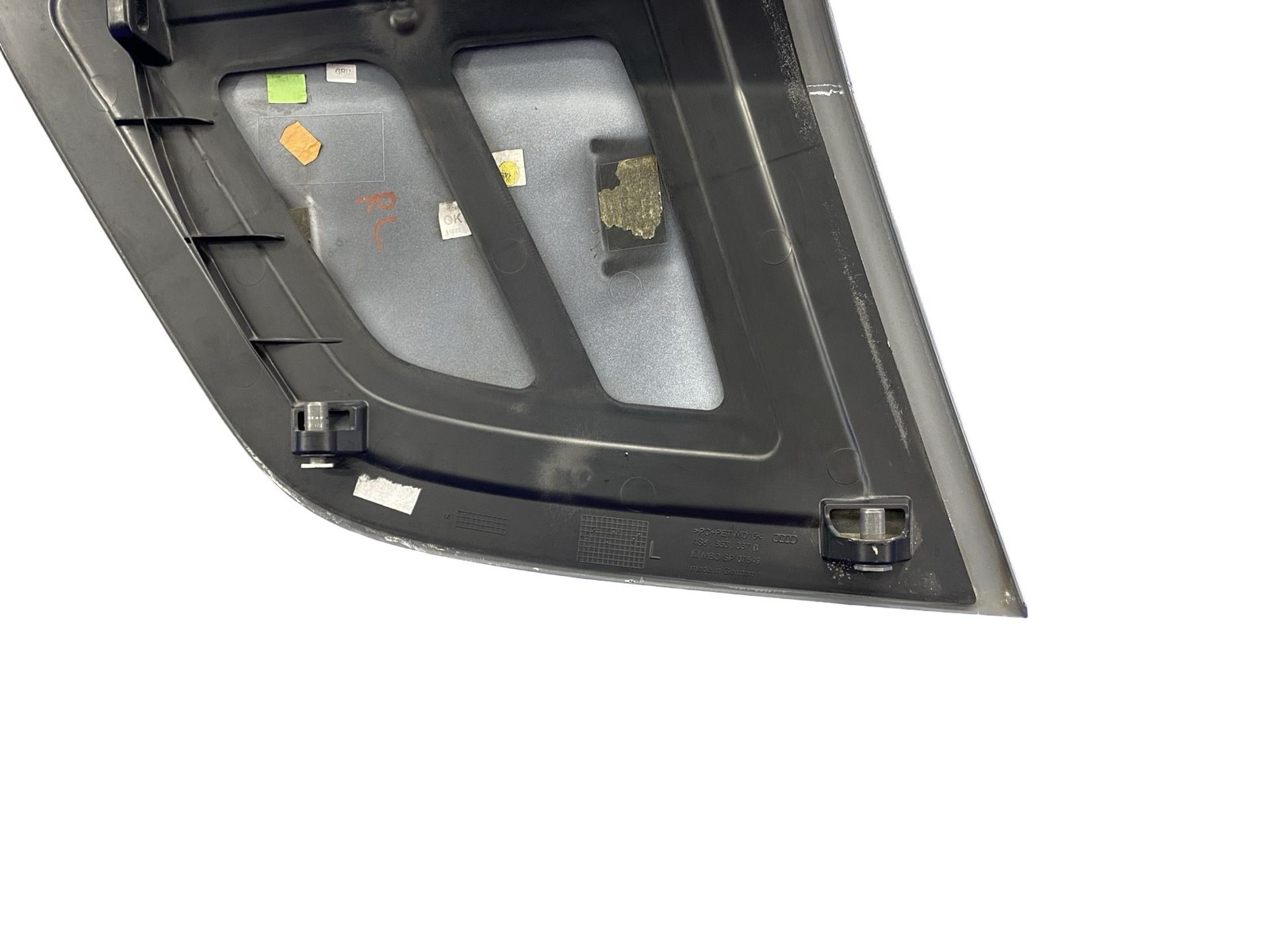 2017-2023 AUDI R8 V10 4S RWS REAR LEFT SIDE QUARTER VENT TRIM PANEL 4S8853337D