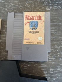 Faxanadu (Nintendo NES) 1989 Complete CIB Box Manual Great Shape