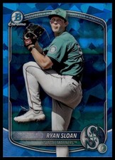 2025 Bowman Draft Sapphire Edition Ryan Sloan #BDC-94 Seattle Mariners