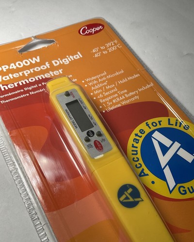 Cooper-Atkins DPP400W Waterproof Pen Style Digital Kitchen Thermometer New - Picture 4 of 6