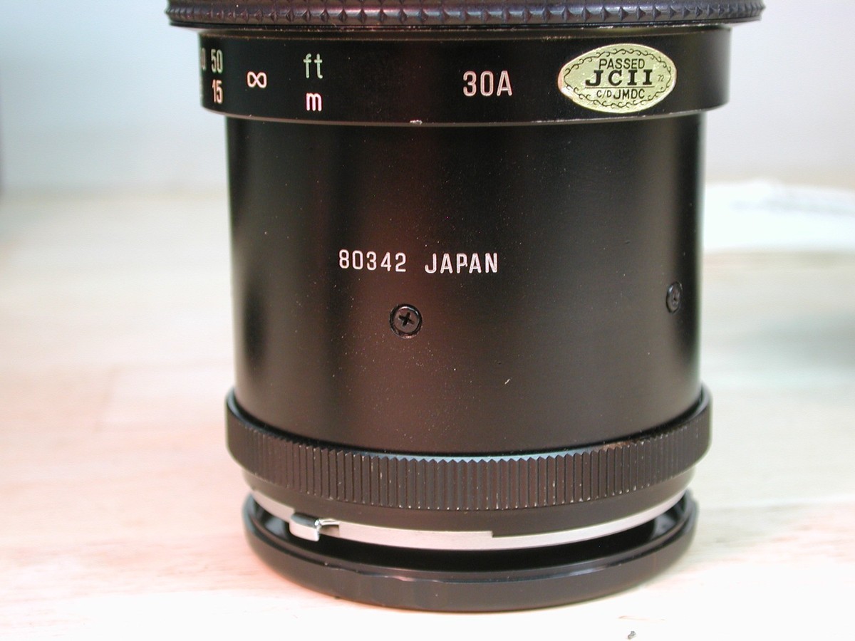 Tamron 30A SP 80-200mm f:2.8 ld - ZOOM LENS - for Canon w/case and