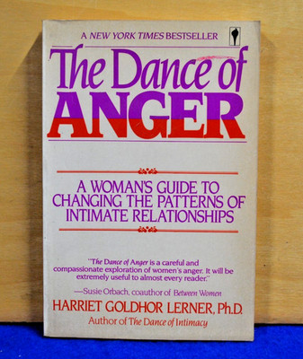 THE DANCE OF ANGER by Harriet Lerner Paperback
