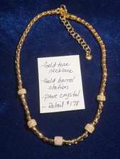 Brighton Meridian Necklace, gold tone with gold accents