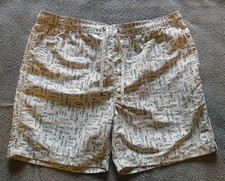 Eddie Bauer Men's Large Swim Trunks Fishing Beach Bathing Suit