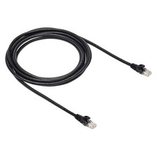 Amazon Basics RJ45 Cat 6 Ethernet Patch Cable, 10Gbps 10 Feet, Black