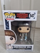 Figura Vinilo Funko Pop Stranger Things Ghostbusters Will 547