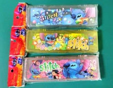 Disney Stitch Pencil Case Set Stationery School Supplies with Ruler Eraser and