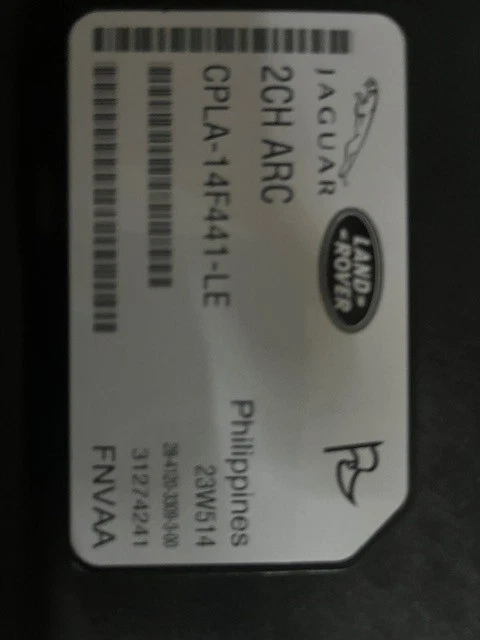 LR061886 Active Roll Bar ECU module Range Rover Sport 2014 - 2022 (L494) - Image 4 of 4