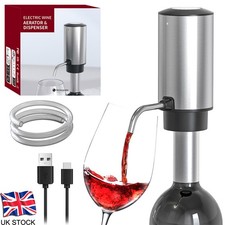 Electric Wine Aerator Dispenser One-touch USB Automatic Wine Decanter Home Bar
