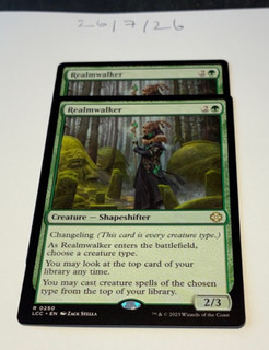 Magic the Gathering MTG Realmwalker x2 Rare Cards NM/M Comm
