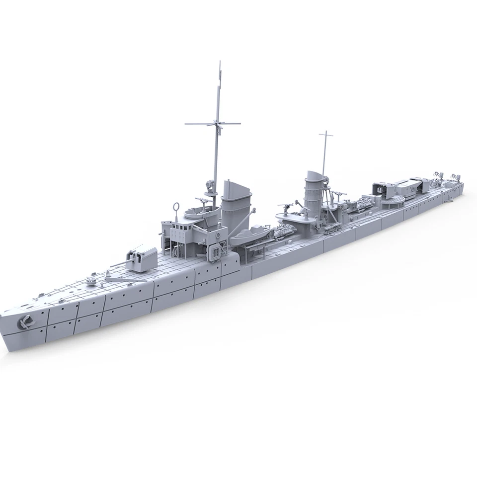 SSMODEL 1:700 German Raubtier Class Torpedo Boat Luchs 1932 Waterline - Image 2 of 3