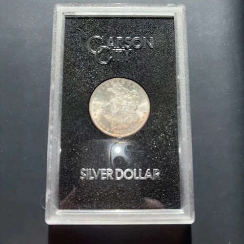 1883 CC Morgan Silver Dollar - Uncirculated - Original Holder & Box