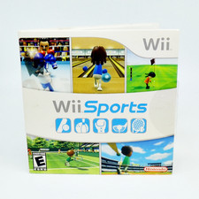 Nintendo Wii 2006 Sports Game In Cardboard Sleeve W/ Manual. Tested