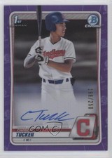 2020 Bowman Draft Chrome Picks Purple Refractor 198/250 Carson Tucker Auto 0bt4