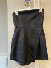Womens Black Romper Size XS