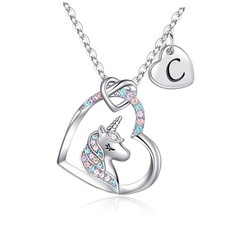 Easter Basket Stuffers - Easter Gifts for Kids Girls, Unicorn Silver C