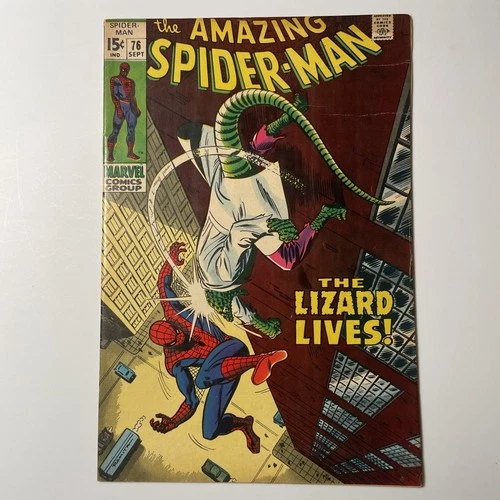The Amazing Spider-Man #76 (Marvel Comics September 1969) VG+